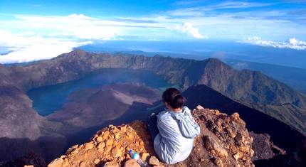 Bali wulkan Mount Agung