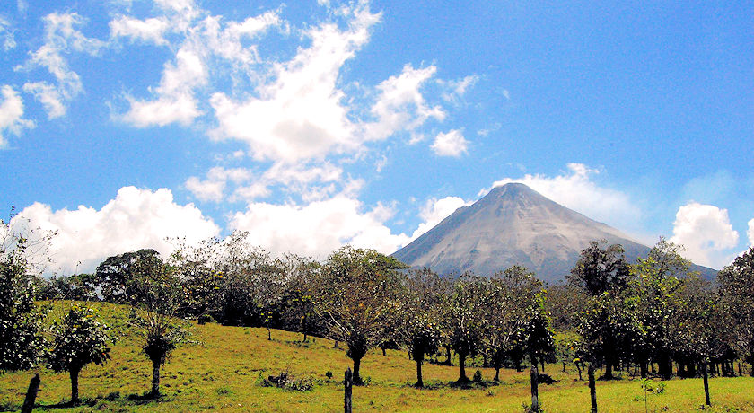 Wulkan Arenal-Kostaryka
